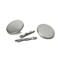 Metalknapper med clips