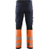 Hi-Vis 4-vejs strækbukser uden sømlommer