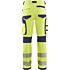 Hi-Vis bukser, 4-vejs stretch uden sømlommer