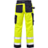 Flame Hi Vis håndværker bukser kl.2 2584 FLAM
