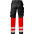 High vis håndværker stretch bukser klasse 1 2706 PLU