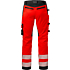 Hi Vis håndværker stretch bukser kl.2 2707