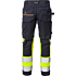 Flamestat Hi Vis stretch håndværkerbukser kl.1 2163