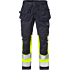 Flamestat Hi Vis stretch håndværkerbukser kl.1 2163