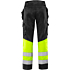 High vis Grønne håndværkerbukser klasse 1 2640 GPLU