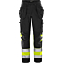 High vis Grønne håndværkerbukser klasse 1 2640 GPLU