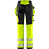 Høj vis Grøn håndværker stretch bukser dame klasse 2 2664 GSTP