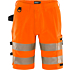 High vis Green stretch shorts klasse 2 2648 GSTP
