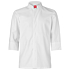 Atacac kokkeskjorte, 3/4-ærmer, stretcheffekt (unisex)