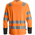 High-Vis langærmet T-shirt, klasse 2