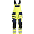 Hi-Vis bib overalls 4-vejs stretch