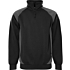 Sweatshirt med halv lynlås 7048 GSM