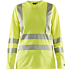 Dame High Vis T-shirt Lang Ærme