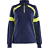 Dame sweatshirt med Hi-vis