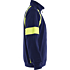 Sweatshirt med Hi-vis Full Zip