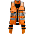 High-Vis værktøjsvest, klasse 1