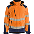 Hi-vis letvægtsforet vinter softshelljakke