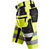 High-Vis shorts+ med hylsterlommer, klasse 1