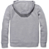 Mellemvægts sweatshirt med fuld lynlås i afslappet pasform