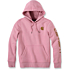 Afslappet pasform, grafisk sweatshirt med mellemvægtslogoærmer