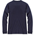 Loose fit tungvægts langærmet lomme t-shirt
