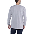 Afslappet pasform, tung, langærmet grafisk t-shirt med logo