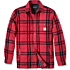 Afslappet pasform flannel sherpa-foret skjorte Jac