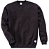 Loose fit midvægts sweatshirt med rund hals