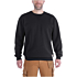 Loose fit midvægts sweatshirt med rund hals